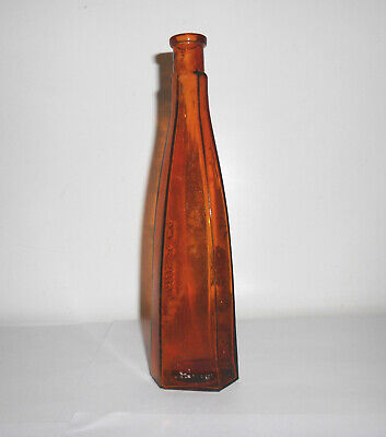 Alte Flasche Herzgold Dr.Madaus & Co Tinktur Medizin braun glass Vintage Deko 3