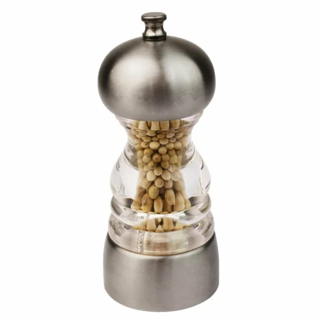 Olympia Stainless Steel Salt And Pepper Mill Gm233