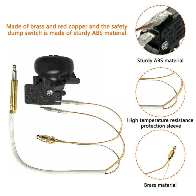 Langlebig Thermoelement Für Gas R≤10 MΩ Heizer-Reparaturteile Kit Zubehör