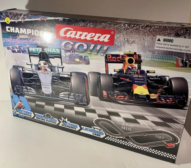 Carrera GO - Formula 1 (F1) Champions Set - Battery Operated/ Used Once