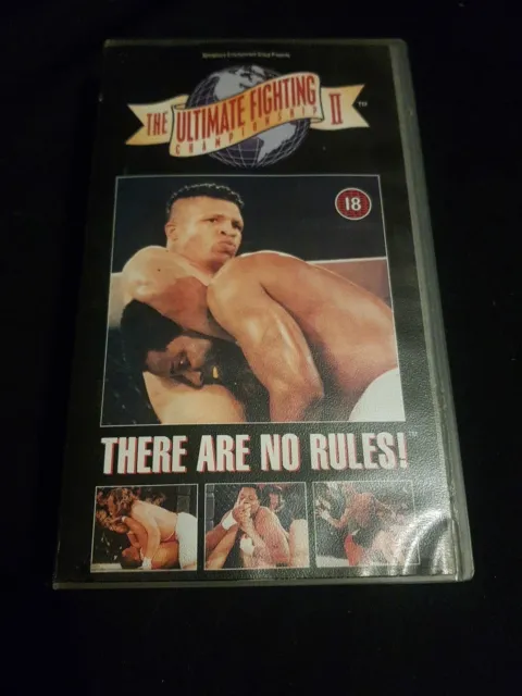 The Ultimate Fighting Championship 2 (VHS, 1995) - Great Gift For UFC Fan
