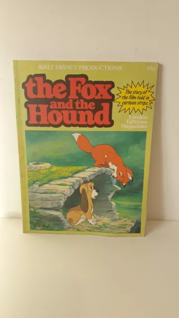 The Fox and the Hound-Comic Book Story by Walt Disney Productions,London edition