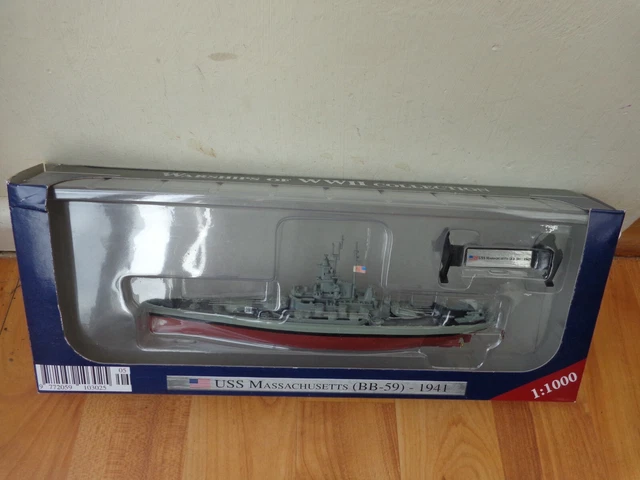 DeAgostini Kriegsschiff Modell 1:1250 - Historisches Metallmodell Battleship 1908