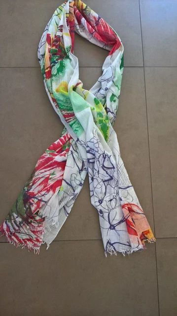 Grande écharpe / Foulard URIAGE En Polyester Saumon - Neuf Sans étiquette