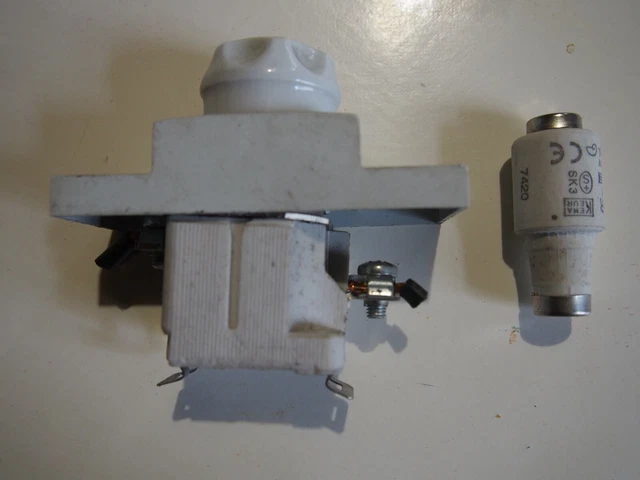 Porte fusible 25A ETI LINDNER CERAMIQUE