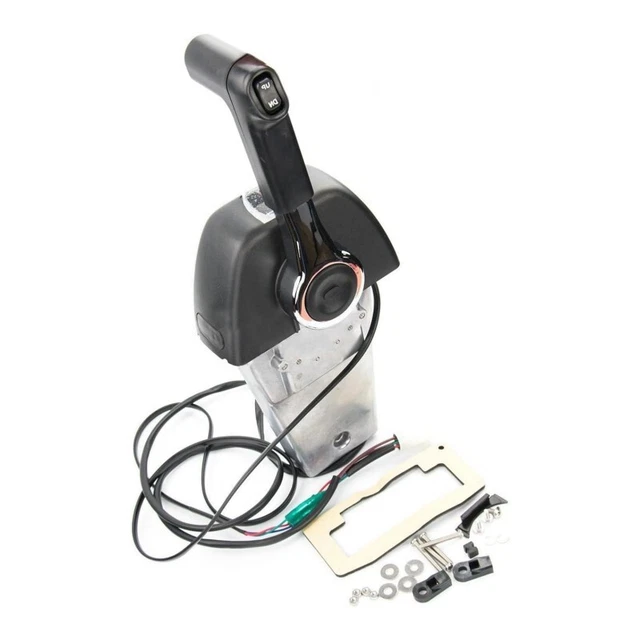 MARINE OUTBOARD ENGINE Control Box Single Binnacle Push for Yamaha 704 ...