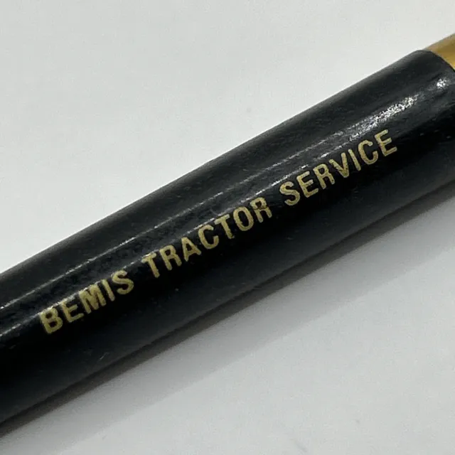 Bolígrafo de colección años 50/60 Bemis servicio de tractor gran curva Hutchinson KS