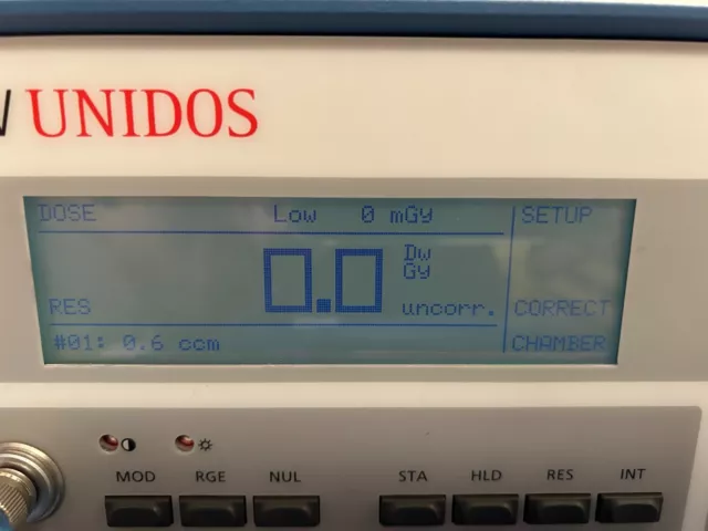 PTW Unidos 10002 Universal Dosimeter  W/ Cable Next Day Post