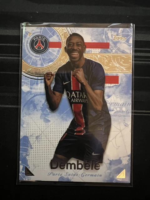 Carte Topps Exhibition PSG 2024 Hakimi /5 #5 - Édition Limitée, Quasi Neuf, Joueur PSG