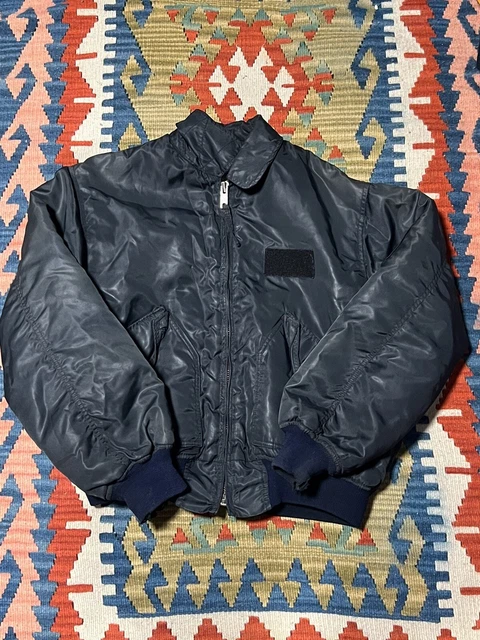 Flyer's Cold Weather CWU-36/P Black Nylon Jacket, Size XLarge US Army thrashed