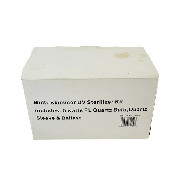 Kit de esterilizador UV Multi Skimmer de Via Aqua 5 vatios con bombilla para acuario