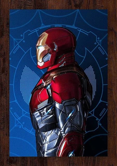 IronMan Mark 47 Battle Armor Giclee Print Limited Film Poster #/50 13x19