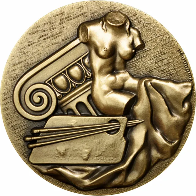 [#87779] France, Medal, The Fifth Republic, Arts & Culture, MS, Bronze