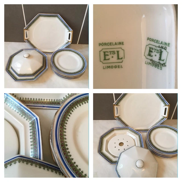 Service A Fromages En Porcelaine De Limoges Théodore Haviland