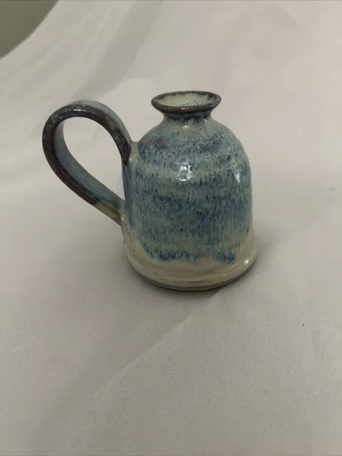 studio art pottery vase signed