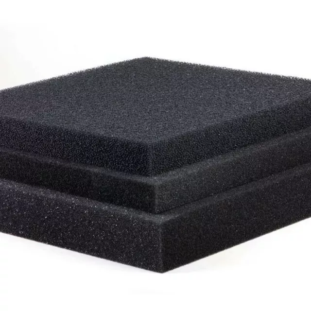 Black Foam Pond Aquarium Fish Tank Sponge Biochemical Filtration Pad TOP SALE