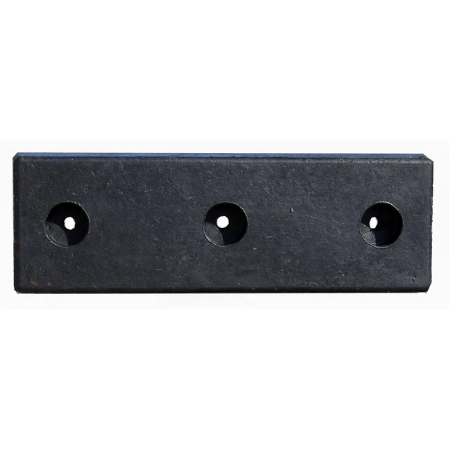 Durable Corporation Molded Bumper, Rectangular, Molded, Length 24 in