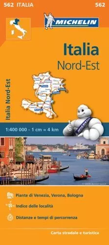 Italy Northeast - Michelin Regional Map 562 Fc