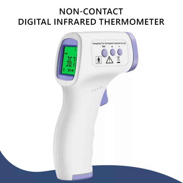 Digital Infrared Forehead Thermometer Non-Contact Temperature Gun Baby Children