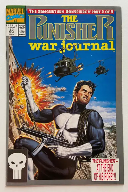 Marvel Comics The Punisher War Journal Vol 1 #32 1991