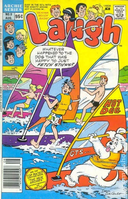 Laugh Comics #9 VG 1988 Stock Image Low Grade
