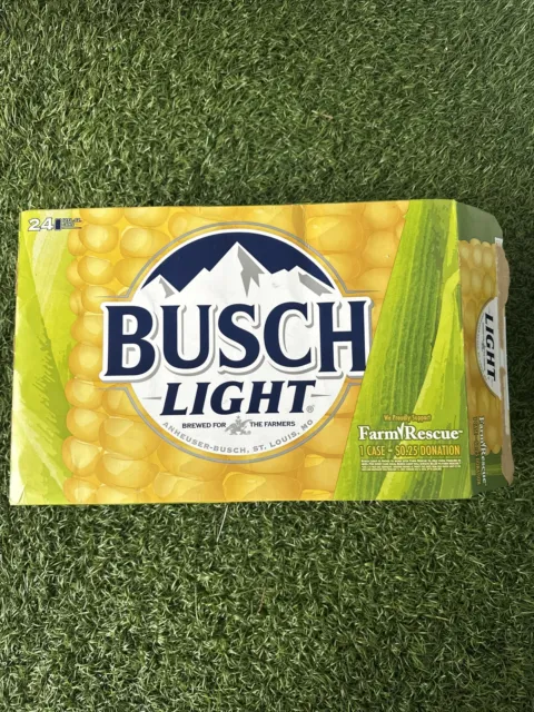 Busch Light  For The Farmers Corn Limited Edition 2023 Empty 24 Pack
