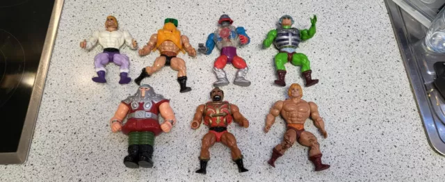 Masters Of The Universe Vintage Konvolut Lot 7 Figuren.