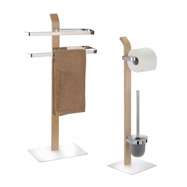 ACCESSORI BAGNO PIANTANA Porta Salviette Asciugamani E/O Scopino Rotolo  Essenza EUR 88,50 - PicClick IT