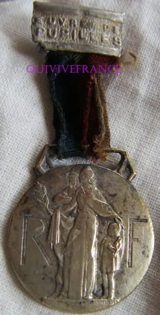 BG8538 - Badge Medaglia Capolavoro Alunni Dei Genieri Pompiers 1938