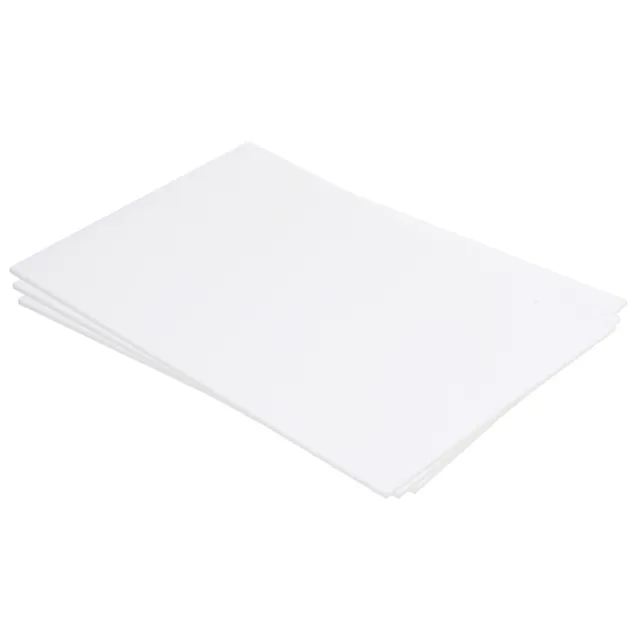 ABS Plastic Sheet 10" x 8" x 0.06" ABS Styrene Sheets White 3 Pcs
