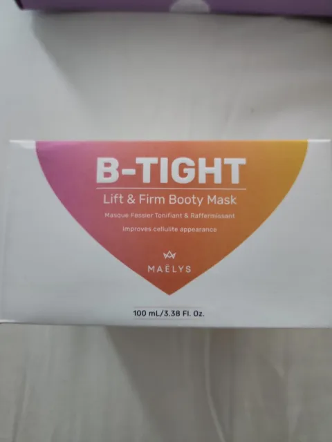 MAELYS B-TIGHT LIFT & Firm Booty Mask Travel Size 0.5 Oz 15 mL NEW