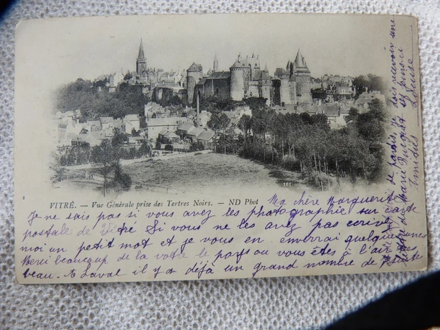 1 - LOT de 3 CARTES POSTALES ANCIENNES D'ILLE-ET-VILAINE 35 EUR 1,00 ...