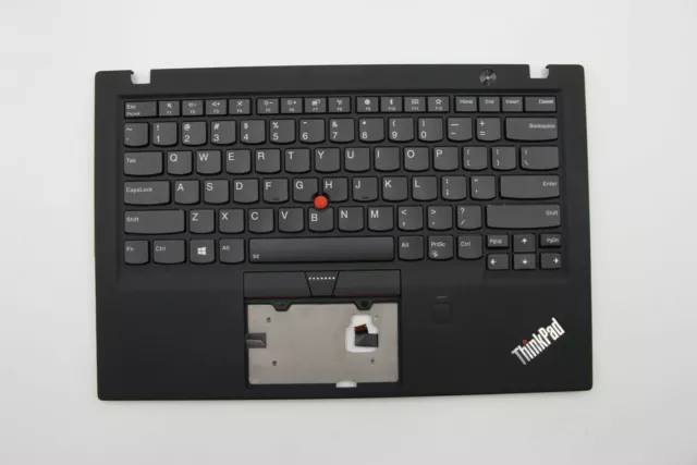 Genuine Lenovo ThinkPad X1 Carbon 6th Gen Palmrest + Keyboard 02HL884 SN20U97447