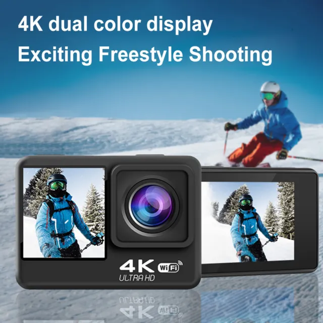 WIFI Sportkamera EIS Touch Action Kamera wasserdicht 4K 60FPS für Outdoor Sport 3