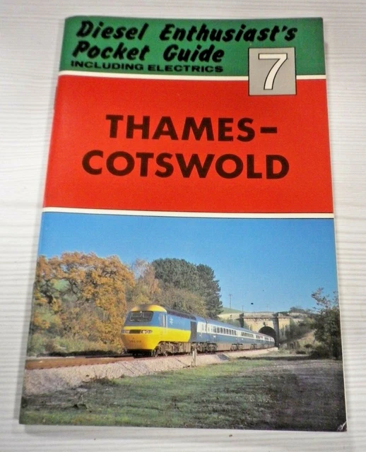 Diesel Enthusiast's Pocket Guide # 7 Thames Cotswold Unmarked Railway Booklet