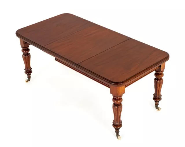 William IV Dining Table Mahogany Extending