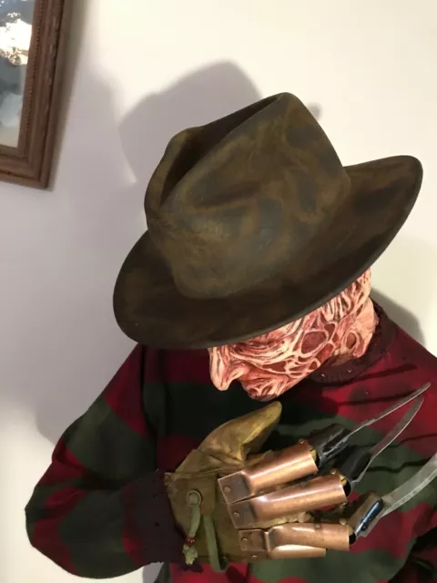 Custom Freddy Krueger Fedora Hat  A Nightmare On Elm Street Cosplay Horror