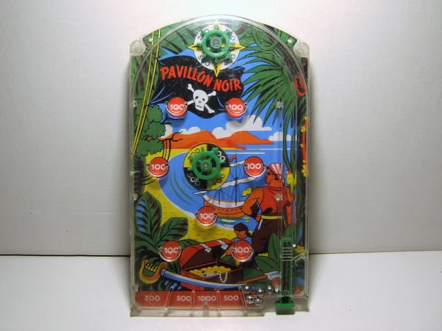 Jeu De Flipper/billard Enfant - Tchécoslovaquie, Années 80, Vintage