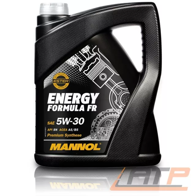 5 L LITER MANNOL ENERGY FORMULA FR 5W-30 MOTORÖL+250 ml OIL LEAK STOP ÖLVERLUST 3