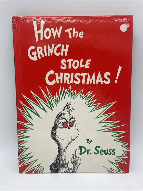 FIRST EDITION 1957 Dr Seuss How The Grinch Stole Christmas Rare Vintage ...