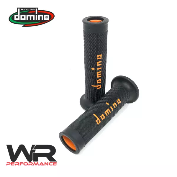 Domino Handlebar Grips Orange for Honda CBR1000RR Fireblade 2004-2019