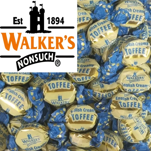 Walkers NONSUCH COLLECTION TOFFEES CHOCOLATE ECLAIRS Wrapped Sweets Pick And Mix