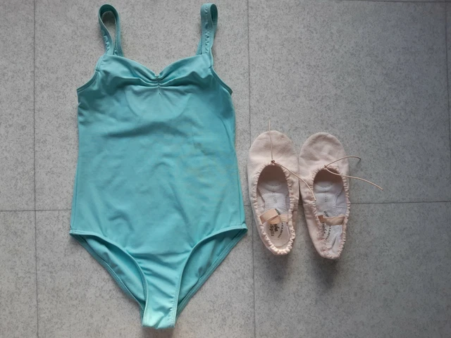 Justaucorps danse Waer Moi 10 ans/demi-pointe Sansha pointure 32