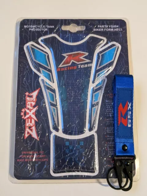 Tankpad Schlüsselanhänger für Suzuki GSXR GSX-R GSX R 1000 750 650 125