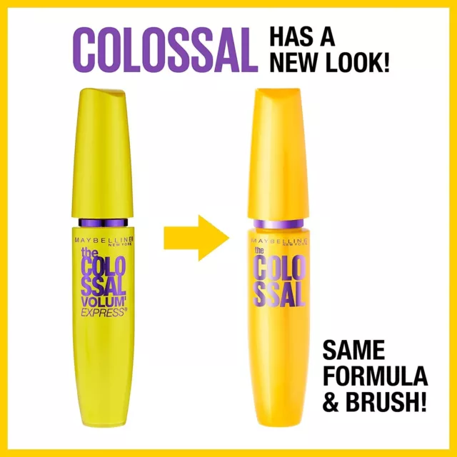 Maybelline - Volum' Express, The Colossal, 230 Glam Black - MB57 - Mascara 2