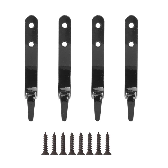 4 pz ganci garage cappotto in metallo appendiabiti casa resistente soggiorno sospeso