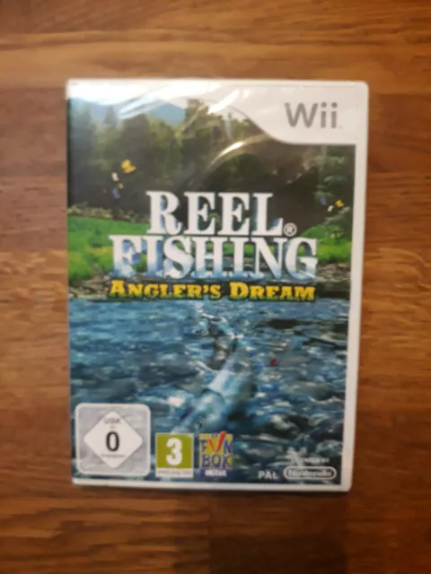REEL FISHING ANGLERS Dream,Pack Noir. Nintendo Wii EUR 20,00 - PicClick FR