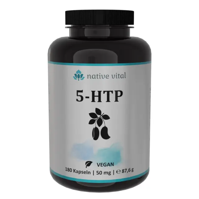 Natürliche 5-HTP aus Griffonia Simplicifolia Serotonin 180 Kapseln 50mg