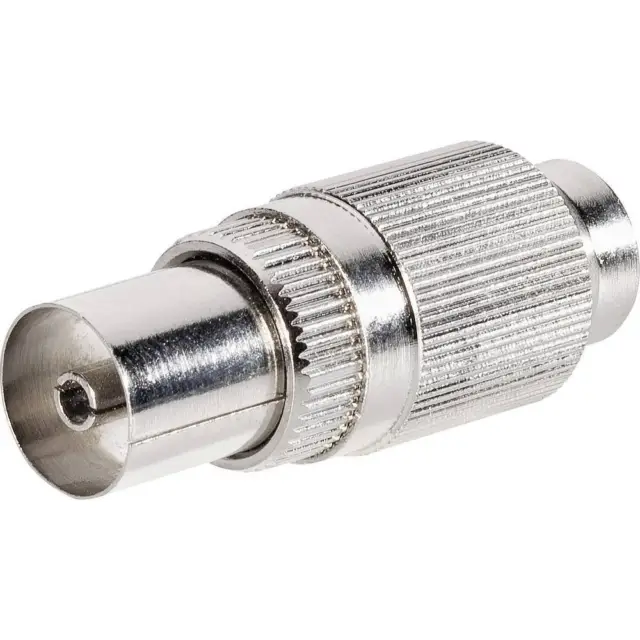 TRU COMPONENTS 1582471 Coaxial femelle métal Diamètre de câble: 9.5 mm 1 pc(s)