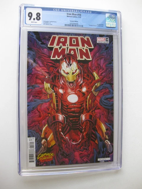 Iron Man #18 / CGC 9.8 NM/MT {Marvel Comics, '22}
